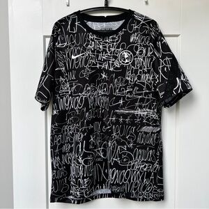 Nike Club America Los Angeles Jersey (Black/White, Extra Large)